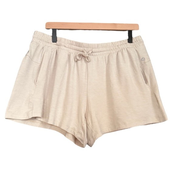 RBX Pants - Women's Airy Athletic Cream Shorts